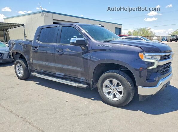 2GCPACED0P1108481 2023 CHEVROLET SILVERADO Черный Передняя правая четверть