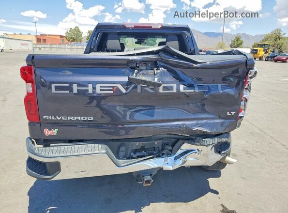 2GCPACED0P1108481 2023 CHEVROLET SILVERADO Черный Вид сзади