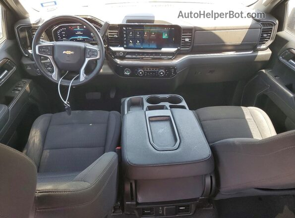 2GCPACED0P1108481 2023 CHEVROLET SILVERADO Черный Вид панели приборов