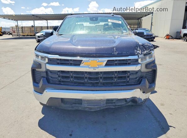 2GCPACED0P1108481 2023 CHEVROLET SILVERADO Черный Вид спереди
