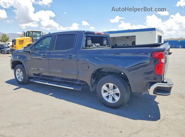 2GCPACED0P1108481 2023 CHEVROLET SILVERADO Черный Задняя левая четверть