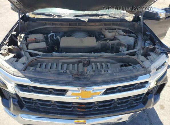 2GCPACED0P1108481 2023 CHEVROLET SILVERADO Черный Вид задней части салона