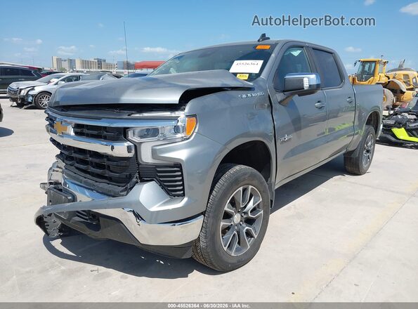 2GCPACED5P1149933 2023 CHEVROLET SILVERADO Silver Front left
