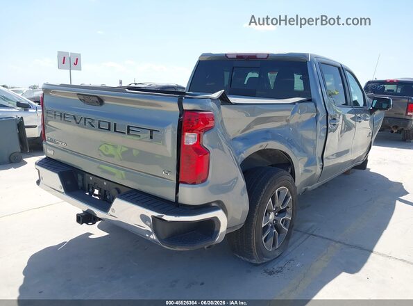 2GCPACED5P1149933 2023 CHEVROLET SILVERADO Silver Rear right