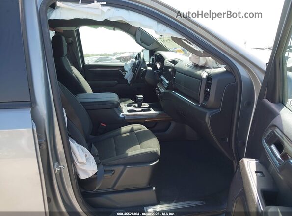 2GCPACED5P1149933 2023 CHEVROLET SILVERADO Silver Front interior view