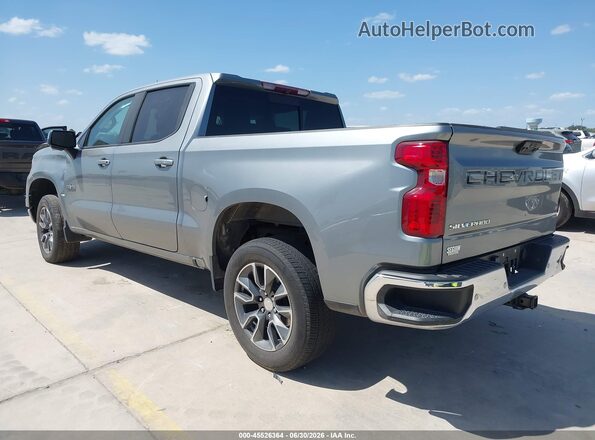 2GCPACED5P1149933 2023 CHEVROLET SILVERADO Silver Rear left