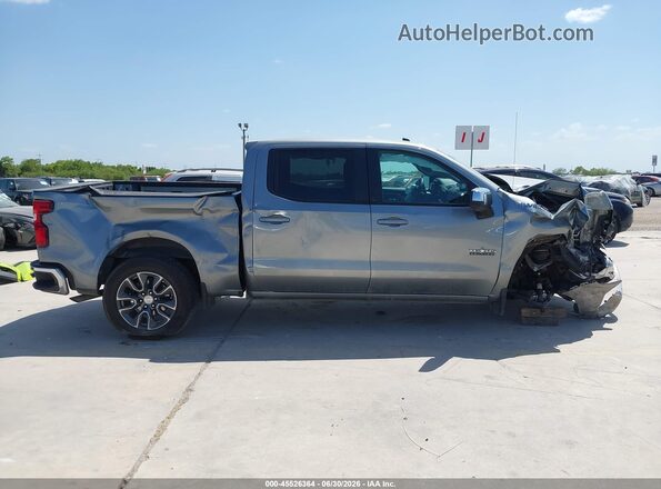 2GCPACED5P1149933 2023 CHEVROLET SILVERADO Silver Rear interior view