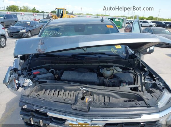 2GCPACED5P1149933 2023 CHEVROLET SILVERADO Silver Rear view