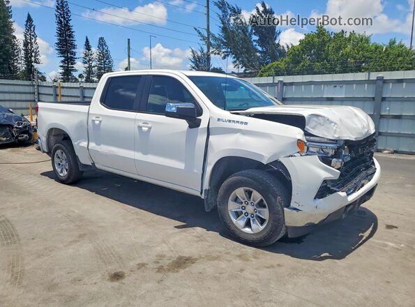 2GCPACED8P1129692 2023 CHEVROLET SILVERADO White Front right