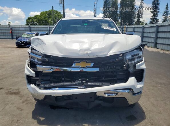 2GCPACED8P1129692 2023 CHEVROLET SILVERADO White Front view