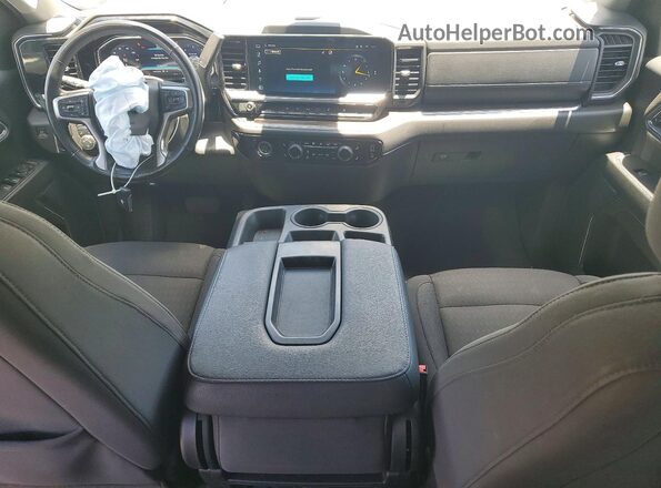 2GCPACED8P1129692 2023 CHEVROLET SILVERADO White Dashboard view