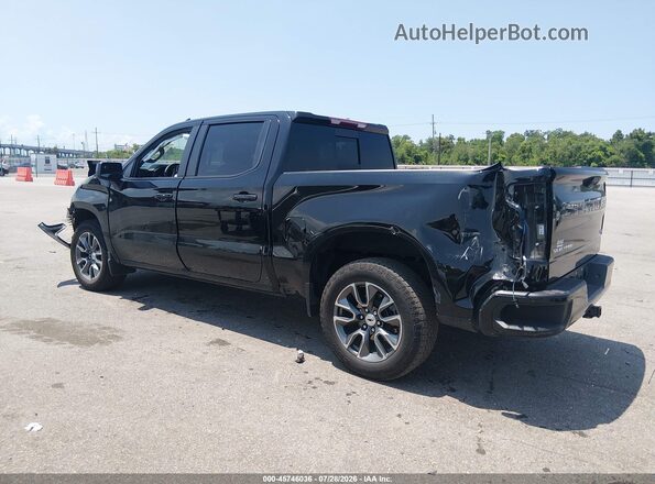 2GCPADED2S1149273 2025 CHEVROLET SILVERADO Black Trasero izquierdo