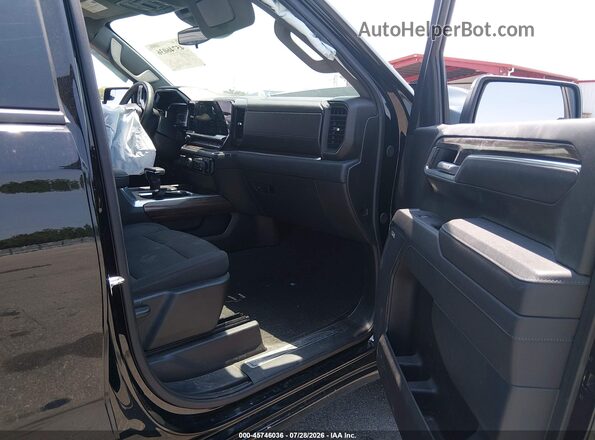 2GCPADED2S1149273 2025 CHEVROLET SILVERADO Black Vista interior delantera