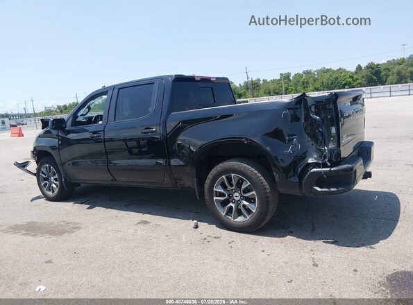 2GCPADED2S1149273 2025 CHEVROLET SILVERADO Black Vista interior de 360 grados