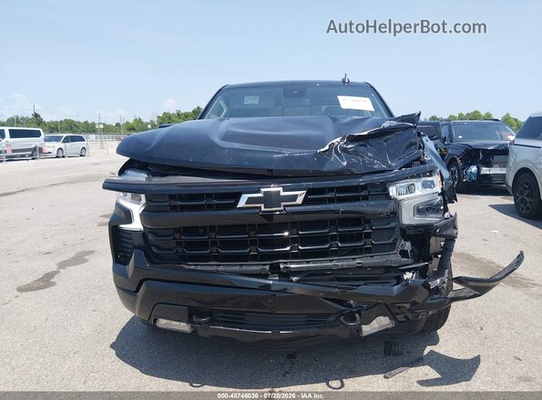 2GCPADED2S1149273 2025 CHEVROLET SILVERADO Black Vista del cuadro de instrumentos