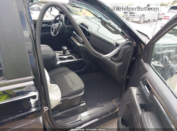 2GCPADED8P1154419 2023 CHEVROLET SILVERADO Black Vista interior delantera