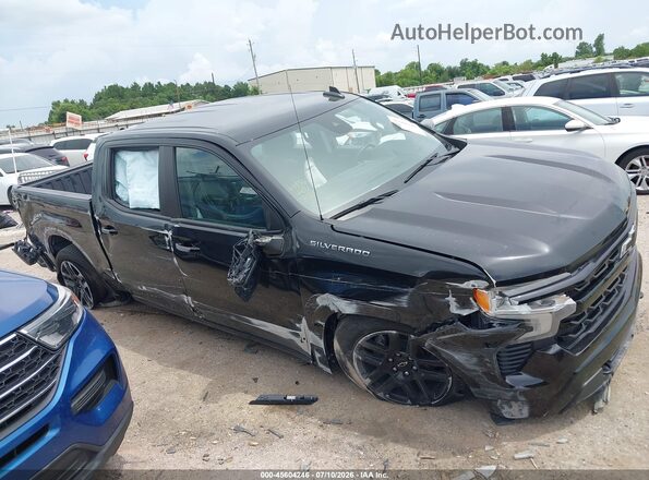 2GCPADED8P1154419 2023 CHEVROLET SILVERADO Black Vista del cuadro de instrumentos