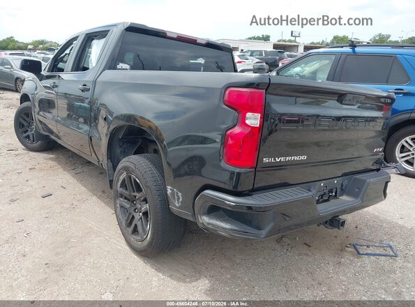 2GCPADED8P1154419 2023 CHEVROLET SILVERADO Black Trasero izquierdo