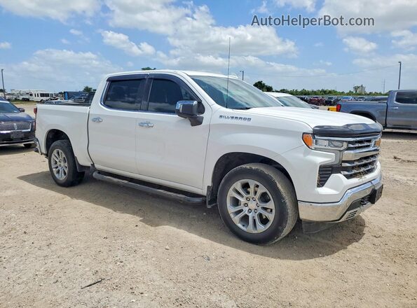 2GCPAEEDXR1157248 2024 CHEVROLET SILVERADO Белый Передняя правая четверть