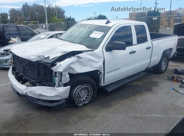 2GCRCMEC5K1209721 2019 CHEVROLET SILVERADO White Առջևի ձախ երեք քառորդ տեսարան