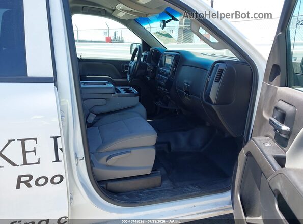 2GCRCNEC6K1174970 2019 CHEVROLET SILVERADO White Widok wnętrza z przodu