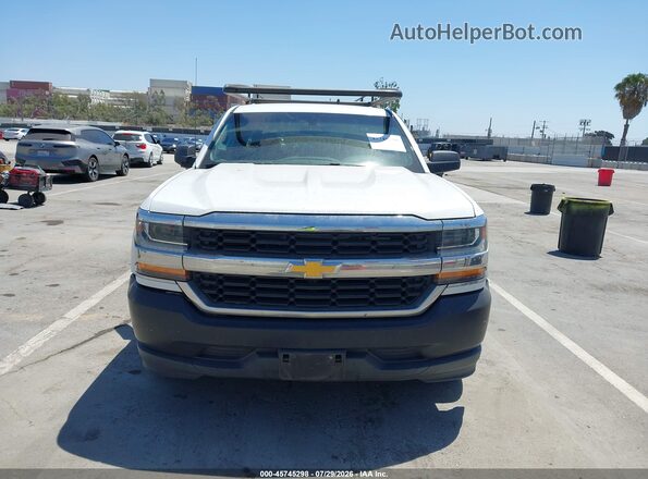 2GCRCNEC6K1174970 2019 CHEVROLET SILVERADO White Widok zestawu wskaźników