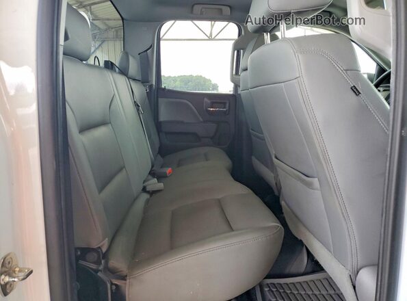2GCRCNEC7K1189705 2019 CHEVROLET SILVERADO White Հետևի նստատեղերի տեսք