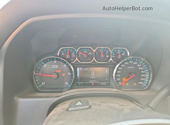 2GCRCPEC5K1143902 2019 CHEVROLET SILVERADO Black Սարքավորումների վահանակի տեսք