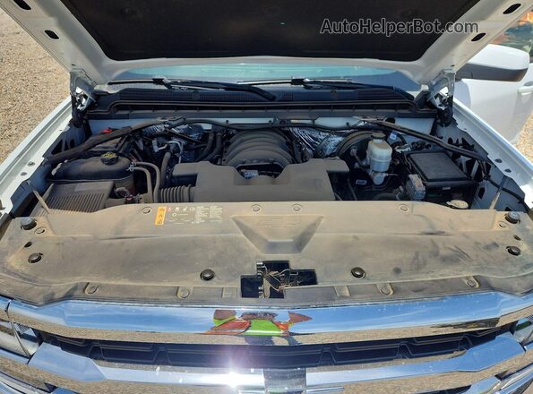 2GCRCREC4J1109444 2018 CHEVROLET SILVERADO White Vista interior trasera