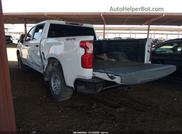 2GCUDAED6R1227198 2024 CHEVROLET SILVERADO White უკანა მარცხენა