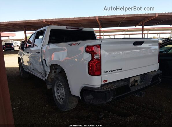2GCUDAED6R1227198 2024 CHEVROLET SILVERADO White წინა ხედი