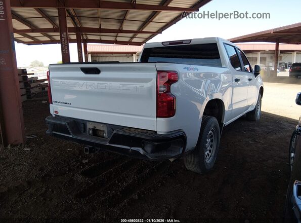 2GCUDAED6R1227198 2024 CHEVROLET SILVERADO White უკანა მარჯვენა