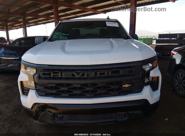2GCUDAED6R1227198 2024 CHEVROLET SILVERADO White ხელსაწყოთა პანელის ხედი