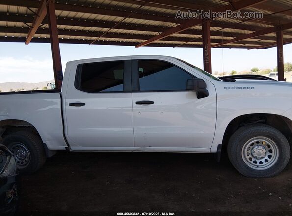 2GCUDAED6R1227198 2024 CHEVROLET SILVERADO White უკანა სალონის ხედი