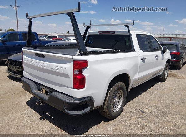 2GCUDAED7P1117158 2023 CHEVROLET SILVERADO White Rear right