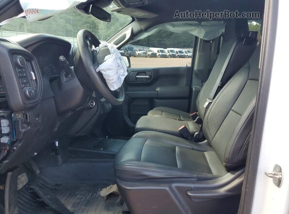 2GCUDAED8N1513094 2022 CHEVROLET SILVERADO White Սալոնի դիմացի տեսք