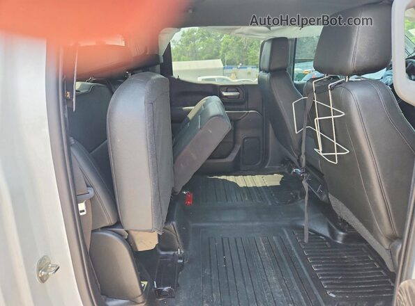 2GCUDAED8N1513094 2022 CHEVROLET SILVERADO White Հետևի նստատեղերի տեսք
