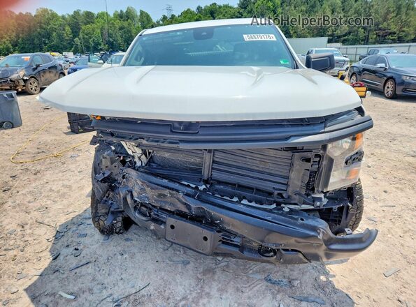 2GCUDAED8N1513094 2022 CHEVROLET SILVERADO White Դիմացի տեսք