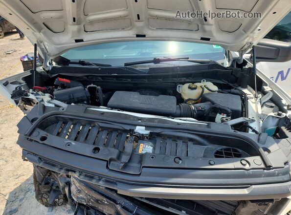 2GCUDAED8N1513094 2022 CHEVROLET SILVERADO White Սալոնի հետևի տեսք