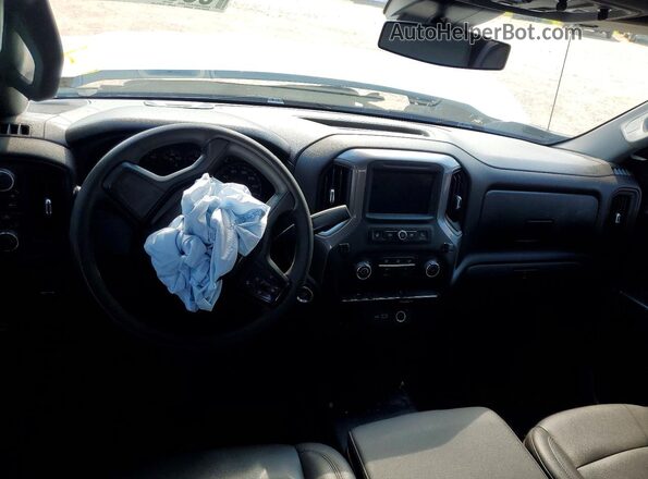 2GCUDAED8N1513094 2022 CHEVROLET SILVERADO White Առջևի վահանակի տեսք