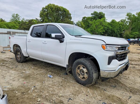 2GCUDDED0R1175410 2024 CHEVROLET SILVERADO White Передня права чверть