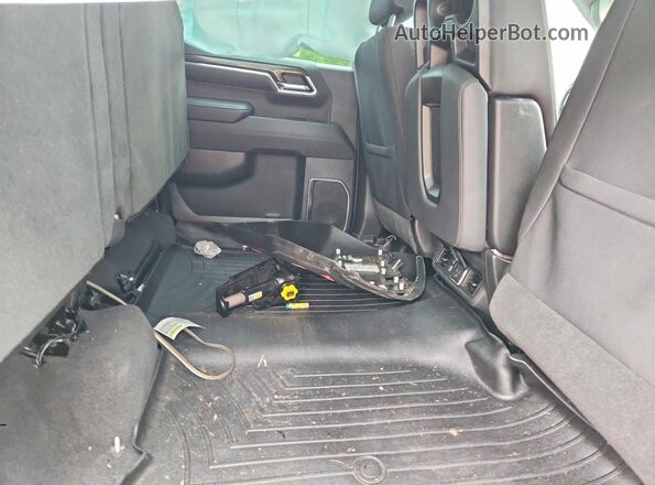 2GCUDDED0R1175410 2024 CHEVROLET SILVERADO White Вид задніх сидінь