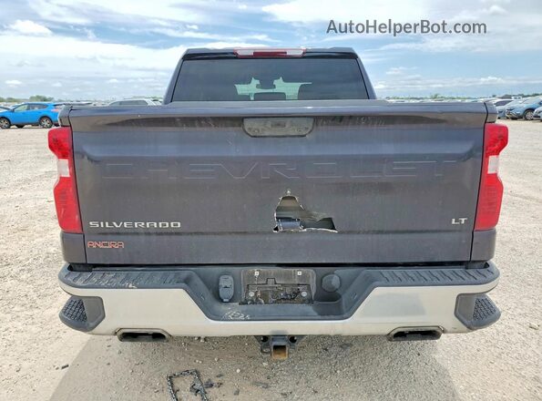2GCUDDED1P1138282 2023 CHEVROLET SILVERADO Серый Вид сзади