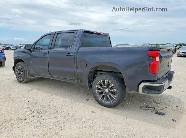 2GCUDDED1P1138282 2023 CHEVROLET SILVERADO Серый Задняя левая четверть