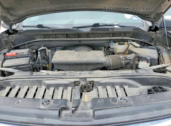 2GCUDDED1P1138282 2023 CHEVROLET SILVERADO Серый Вид задней части салона