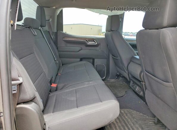 2GCUDDED1P1138282 2023 CHEVROLET SILVERADO Серый Вид задних сидений