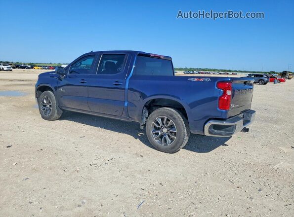 2GCUDDED3P1122441 2023 CHEVROLET SILVERADO Blue უკანა მარცხენა