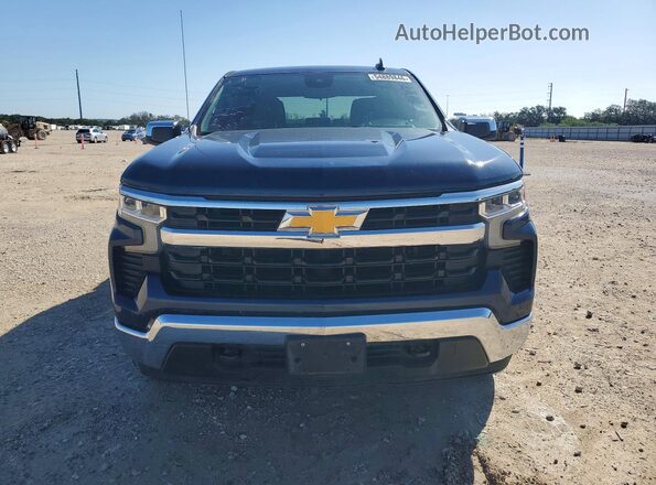 2GCUDDED3P1122441 2023 CHEVROLET SILVERADO Blue წინა ხედი