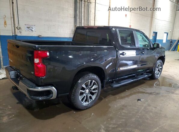 2GCUDDED3R1175725 2024 CHEVROLET SILVERADO Black Tył prawy