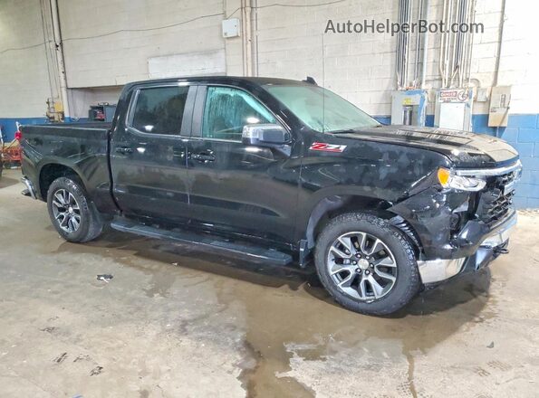 2GCUDDED3R1175725 2024 CHEVROLET SILVERADO Black Przód prawy